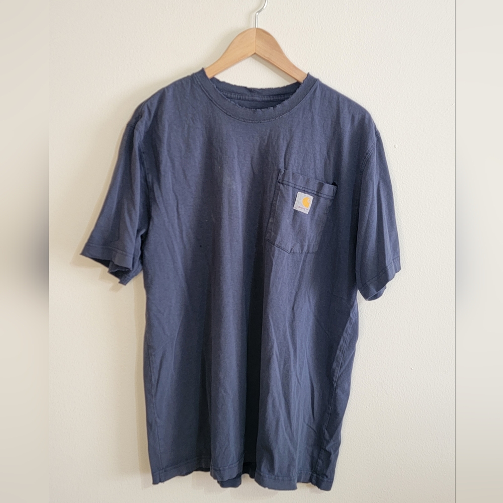 Carhartt Men's Navy Short Sleeve Tee